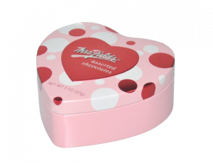 Heart Shape Tin Box